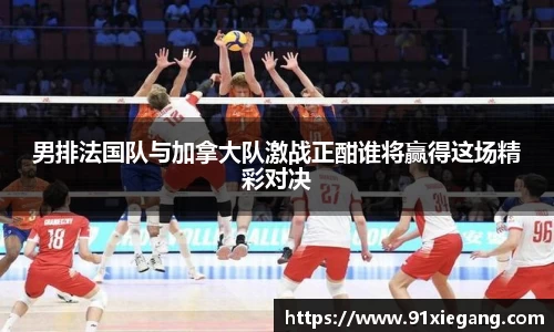 男排法国队与加拿大队激战正酣谁将赢得这场精彩对决